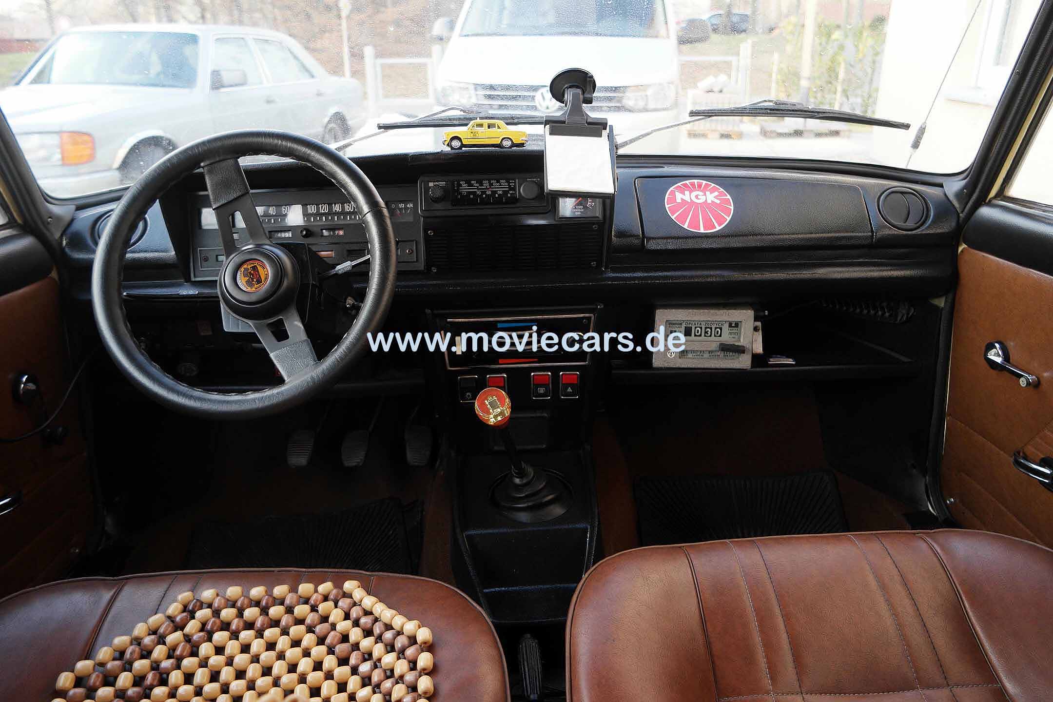 Polski Fiat 125 P Taxi DDR Ost Berlin Moviecars